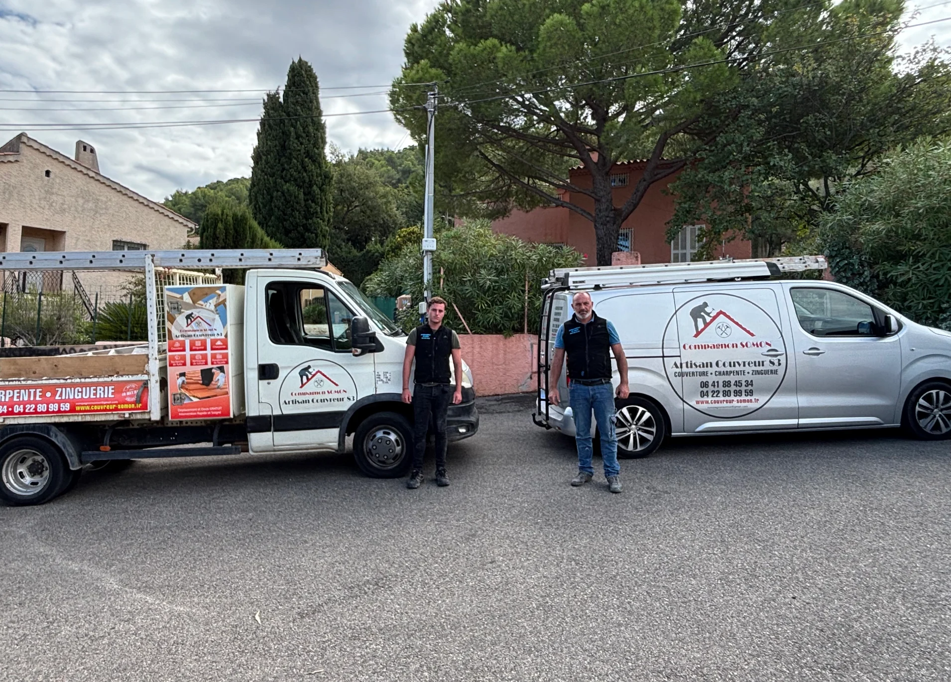 Photo équipe entreprise Compagnon Somon à La Garde et Le Pradet dans le VAR 83